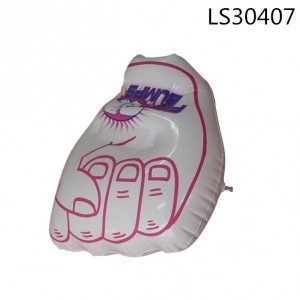 Factory custom durable promotional giant hand palm for display LS30407