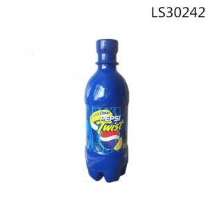 Inflatable custom pvc bottle cup in blue color for advertising promotional gifts LS30242