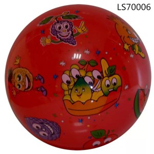 Phthalates free promotional vinyl ball LS70006