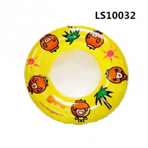 Customized Inflatable Cute Beautiful Swimming Ring for Kids Water Game LS10032