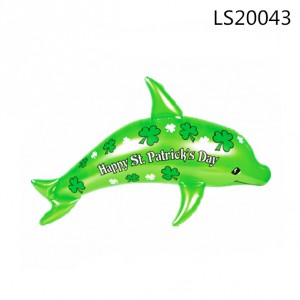 2016 new style inflatable pvc dolphins toys for promotional gift LS20043