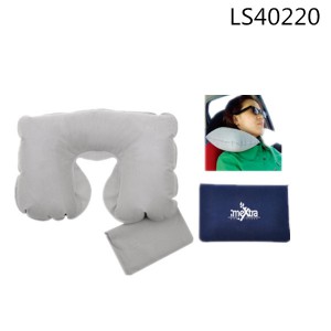 High Quality Travel Pillow Inflatable Pillow with Pouch LS40220