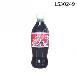 Inflatable customized printed pvc cola bottle cup for advertising promotional gifts LS30249