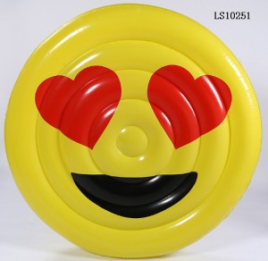 Customized PVC emoji Pool Float LS10251