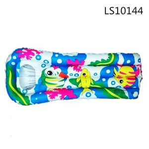 Promotional inflatable beach air mattress swimming pool float lounger for children LS10144