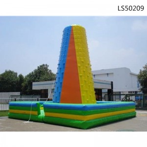 Colorful Inflatable Rock Climbing with Good Quality LS50209