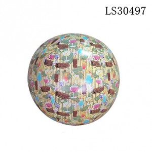 Promotional Logo Customized Printed PVC Beach Ball LS30497