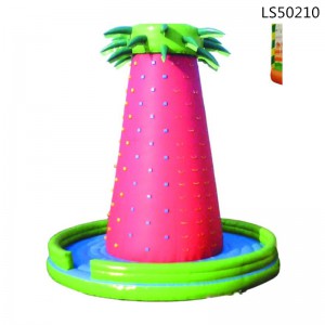 Pink Coconut Inflatable Rock Climbing for Kids LS50210