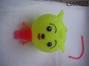 ​factory toys emoji puffer ball cheap TPR bouncing ball LS60022