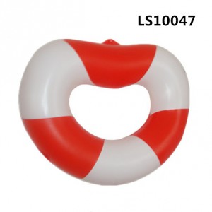 Wholesale Newborn baby Swim ring with pump gift floating LS10047