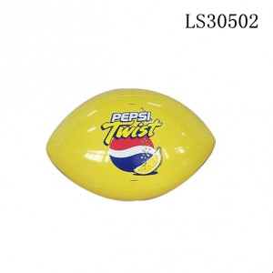 wholesale custom inflatable branded beach balls beach rugby LS30502