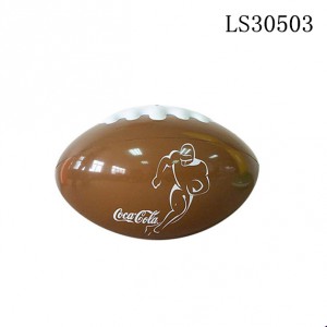 Custom logo printing promotional beach rugby beach ball LS30503