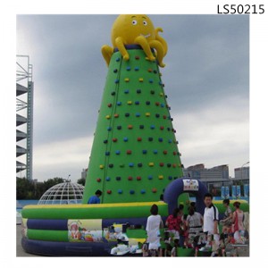 Cute Cuttlefish Inflatable Climbing for Outdoor Party LS50215