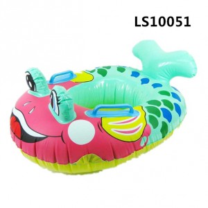 Cute Cartoon Animal Shape Children’s Inflatable Swimming Rings Portable Kids’ PVC Swimming Accessory LS10051