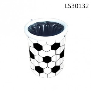 Cheap price pvc inflatable ice cola bucket LS30132