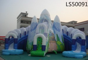 Funny Inflatable Slide with Factory Price LS50091