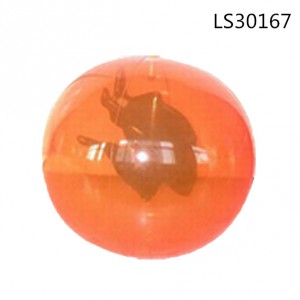 2016 best selling inflatable pumpkin transparent ball for halloween festival decoration LS30167