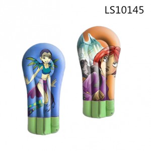 Promotional inflatable colorful beach air mattress swimming pool float lounger for children LS10145