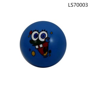 Phthalates free stuffed vinyl ball with logo LS70003