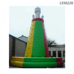 2016 Newest Inflatable Climbing Wall for Outdoor Sports LS50220