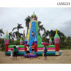 Wholesale Inflatable Rock Climbing for Beach Games LS50223