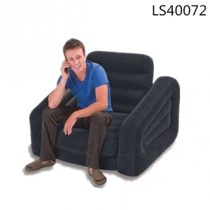 Single size indoor inflatable sofa LS40072