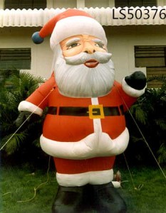 High Quality Christmas Decorations Inflatable Santa With Factory Cheap Price LS50376