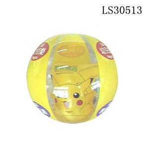 inflatable beach ball with bottle toy inside LS30513