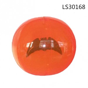 2016 best selling inflatable PVC pumpkin transparent ball for halloween festival decorations LS30168