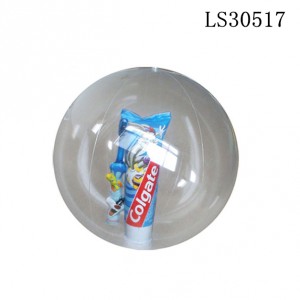 Promotional beach ball for advertising products/ Beach ball logo inside LS30517