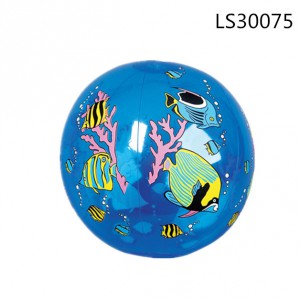 Cartoon design inflatable beach ball LS30075