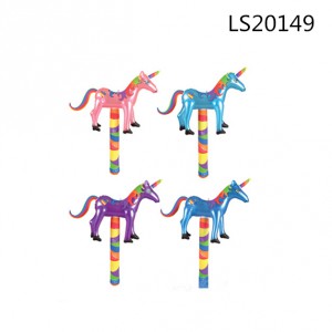 Hot-sale Unicorn Toys Inflatable Hammer Inflatable PVC Sticker LS20149