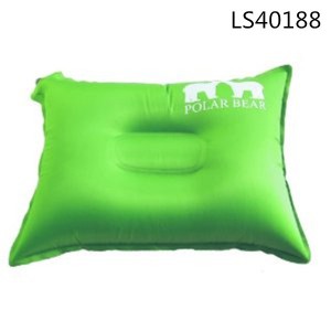 Bright Green Inflatable Pillow Customized Logo LS40188