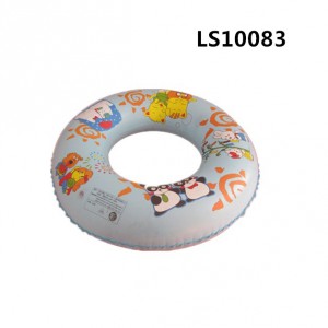 Multi Color Pvc Safety Customized Cheap Inflatable Swim Ring For Sale LS10083