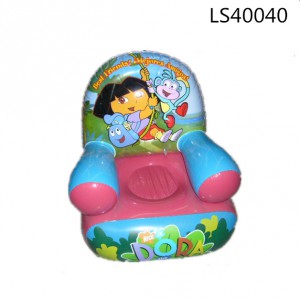 Inflatable cartoon design cute outdoor furniture for child LS40040