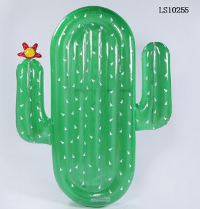 Popular design pvc cactuspool float LS10255