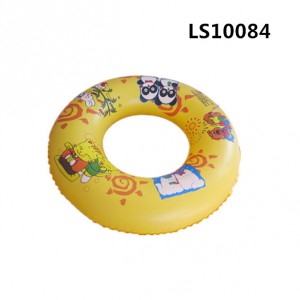 Wholesale PVC Inflatable Donut Swim Ring In Stock LS10084