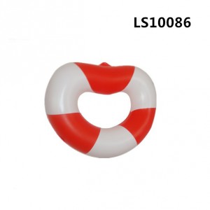 Hotest Factory Cheap Plastic Pvc inflatable Swim Ring LS10086