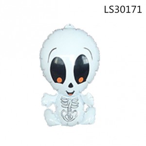 2016 high quality inflatable human skeleton cartoon toy​ for halloween promotion festival decorations LS30171