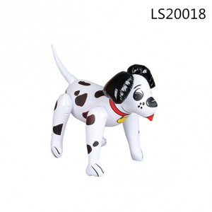 2016 wholesale advertising pvc inflatable dog animal toys for promotion LS20018