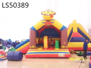 Monkey Design Bouncing Castle play for fun  LS50389