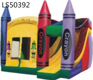 2017 Hot Sale Inflatable Bouncy House with Slide,Inflatable New Design Castle with Low Price for sale LS50392