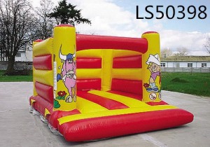 Cartoon Design Bouncing House Inflatable Castle with Factory Price LS50398