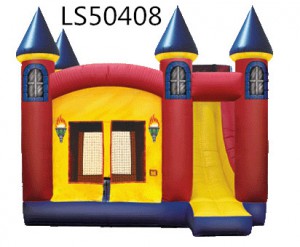 Children Design  Inflatable Castle with Slide Bouncing House for Amusement LS50408