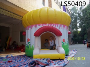 Round Design in High Quality Inflatable Castle for Sale LS50409