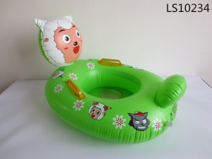 Sheep shape inflatable water toys seat LS10234