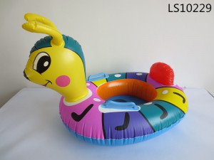 Colorful inflatable children ring with hot sale LS10229