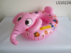 Pink Elephant hot sale baby swim ring LS10224