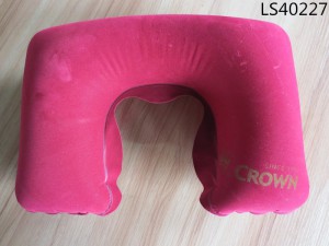 2017 The Most Popular Travel Pillow Customized Logo Inflatable Pillow for Sale LS40227