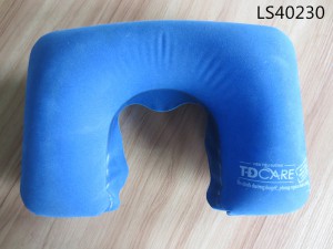 Flocked Inflatable Pillow Customized Logo for Sale LS40230